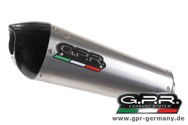 GPR GPE ANNIVERSARY TITANIUM Suzuki GSX-R 750 SRAD 2000-05 Bolt On Endschalldämpfer Auspuff